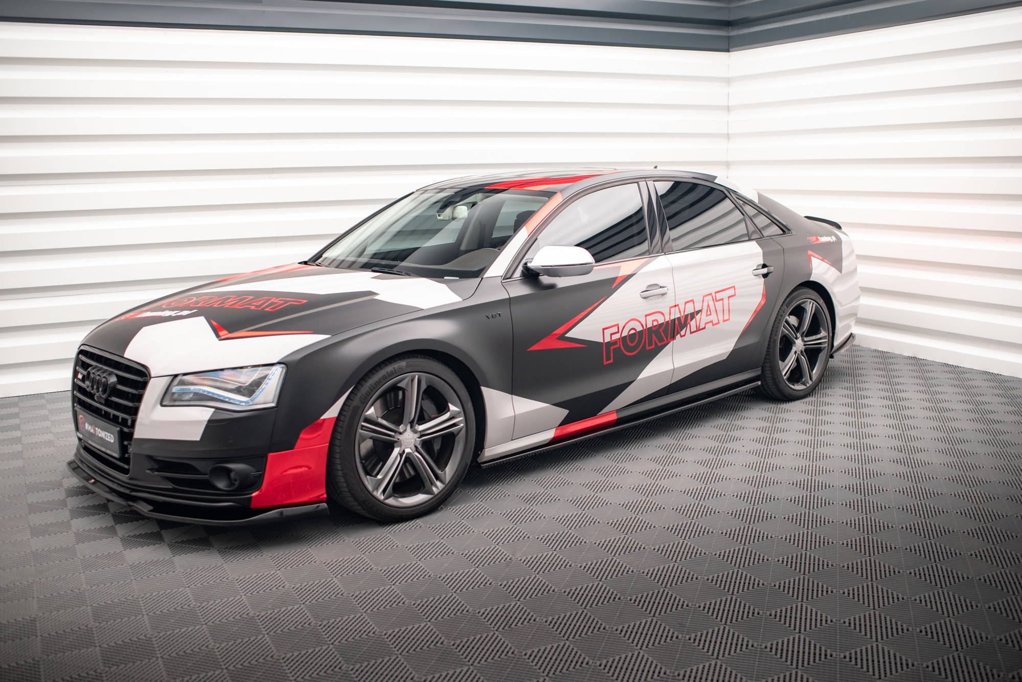 Side Skirts Diffusers V.1 Audi S8 D4 - 4