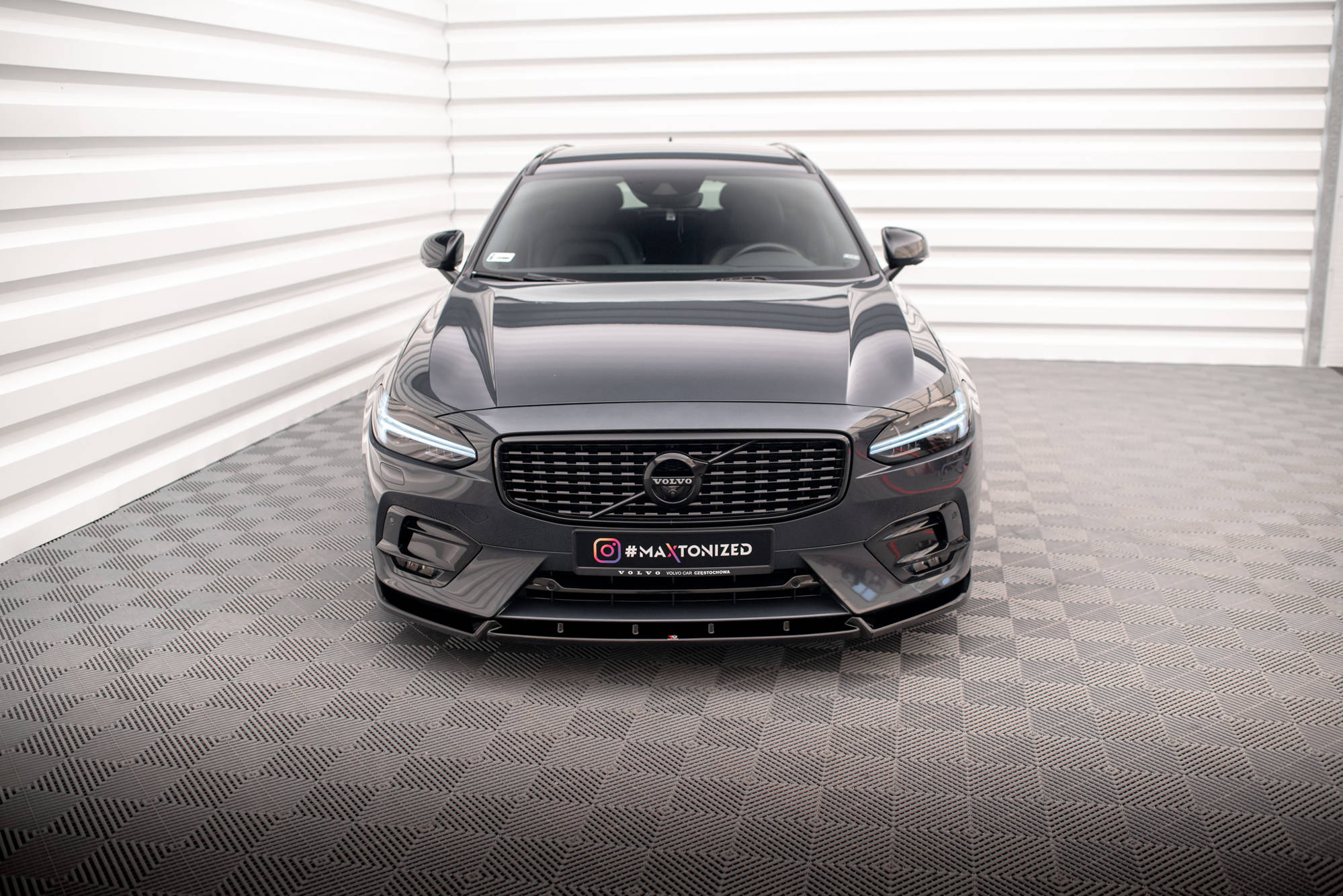 Front Splitter Volvo V90 / S90 R-Design Mk2 - 2