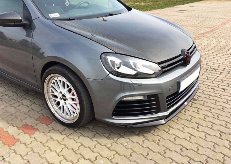 FRONT SPLITTER VW GOLF VI R CUPRA LOOK - 2