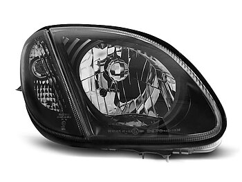 HEADLIGHTS MERCEDES R170 SLK 04.96-04 BLACK