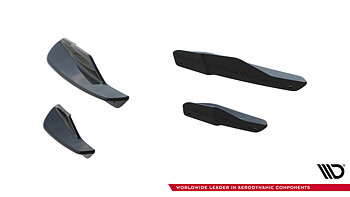 CANARDS FÖR FRÄMRE STÖTFÅNGARE (CANARDS) TILL VOLKSWAGEN GOLF GTI CLUBSPORT MK8 FACELIFT – MAXTON DESIGN