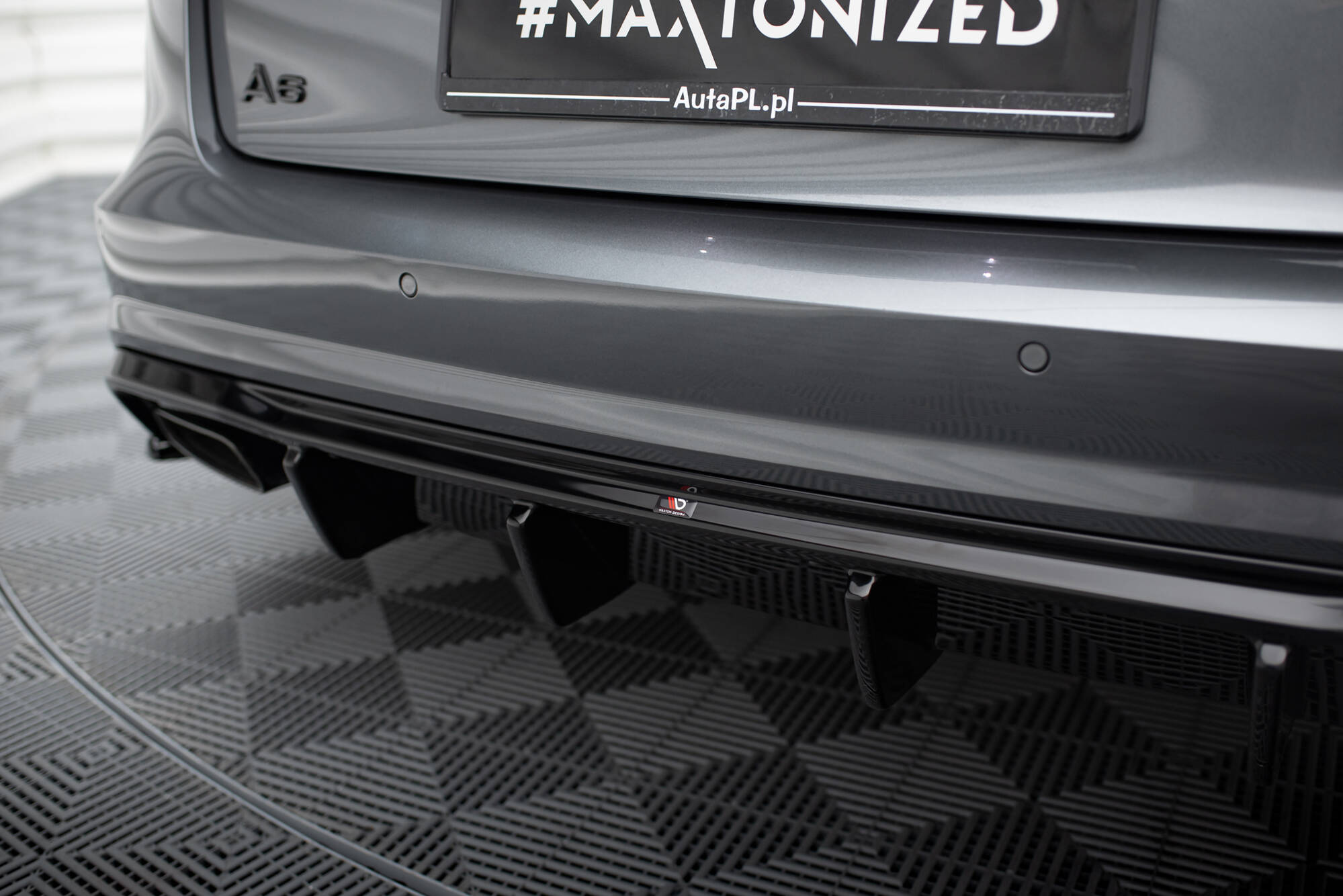 Rear Valance V.2 Audi A6 S-Line / A6 C7 FL - 6