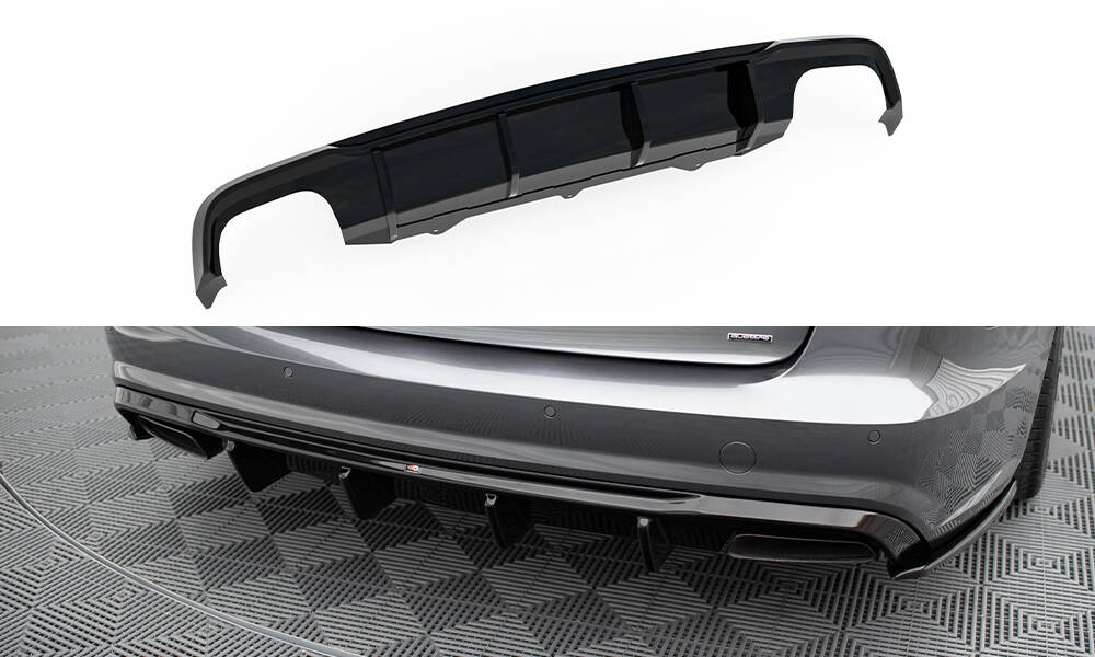 Rear Valance V.2 Audi A6 S-Line / A6 C7 FL