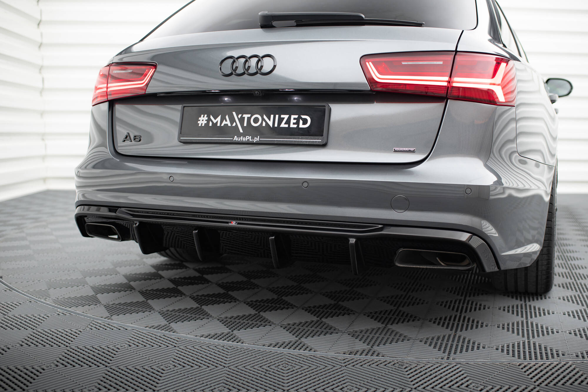 Rear Valance V.2 Audi A6 S-Line / A6 C7 FL - 9