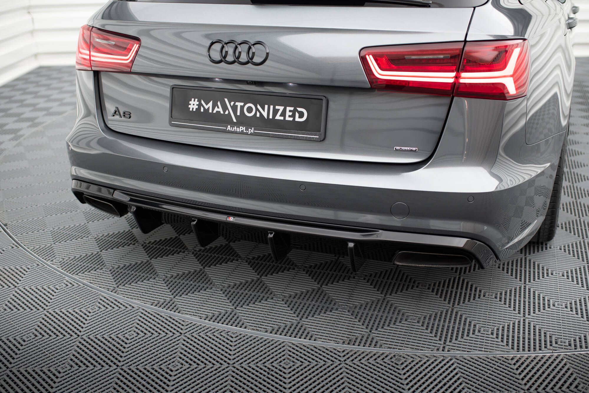Rear Valance V.2 Audi A6 S-Line / A6 C7 FL - 8