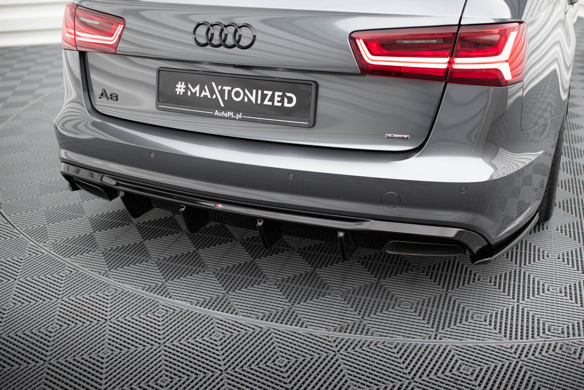 Rear Valance V.2 Audi A6 S-Line / A6 C7 FL - 5