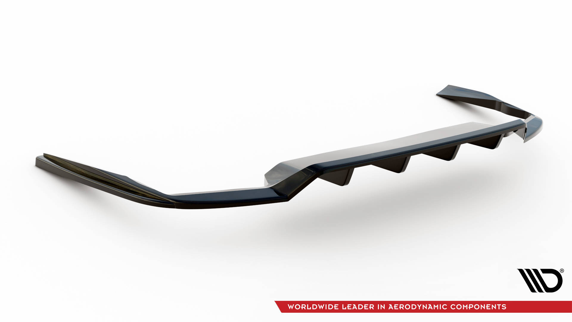 Central Rear Splitter (Vertical Bars) Volvo V90 / S90 R-Design Mk2 - 6