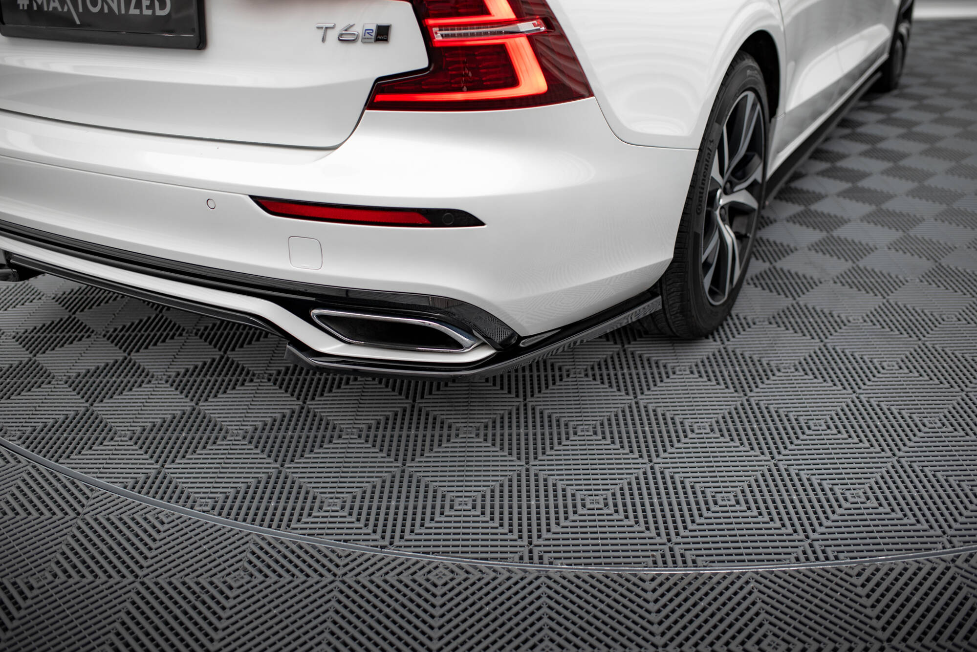 Rear Side Splitters Volvo S60 / V60 R-Design Mk3 - 4