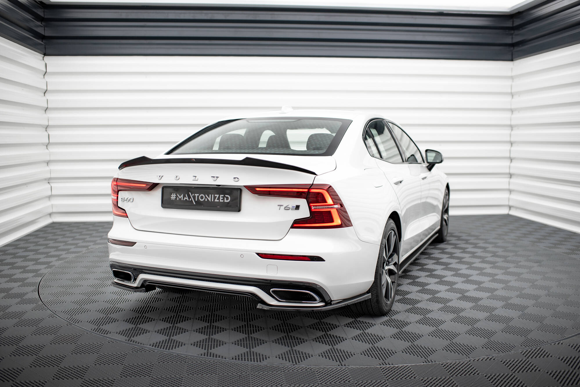 Rear Side Splitters Volvo S60 / V60 R-Design Mk3 - 3