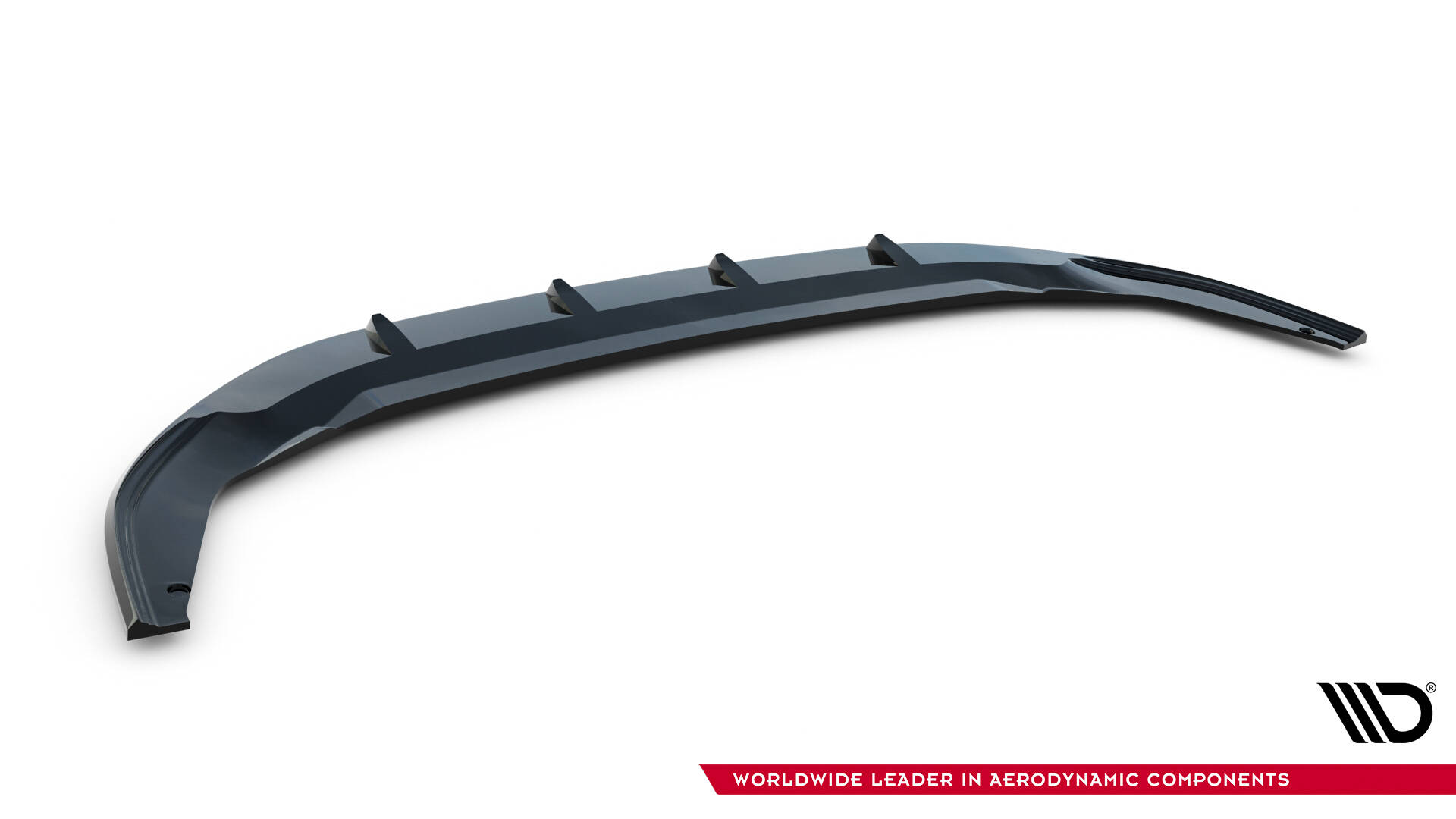 FRONT SPLITTER V.2 SUITABLE FOR VOLKSWAGEN GOLF GTI CLUBSPORT MK8 FACELIFT – MAXTON DESIGN - 2