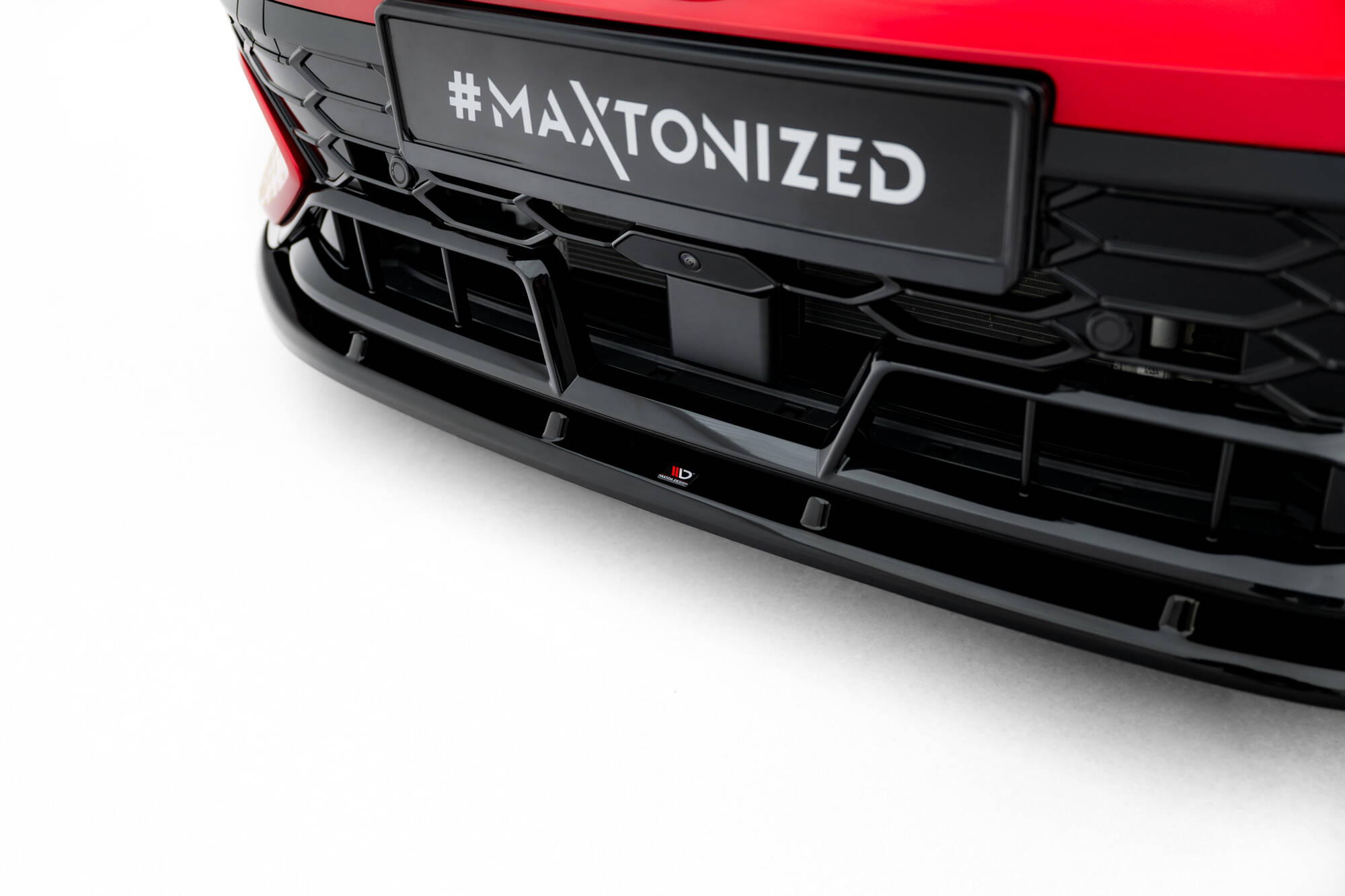 FRONT SPLITTER V.2 SUITABLE FOR VOLKSWAGEN GOLF GTI CLUBSPORT MK8 FACELIFT – MAXTON DESIGN - 5