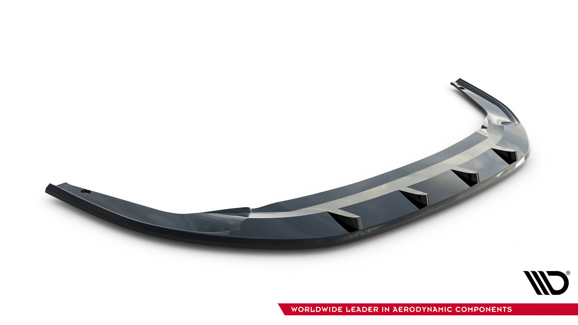 FRONT SPLITTER V.2 SUITABLE FOR VOLKSWAGEN GOLF GTI CLUBSPORT MK8 FACELIFT – MAXTON DESIGN