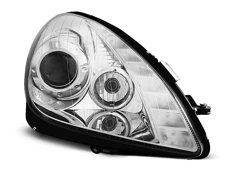 HEADLIGHTS MERCEDES R171 SLK 04-11 CHROME