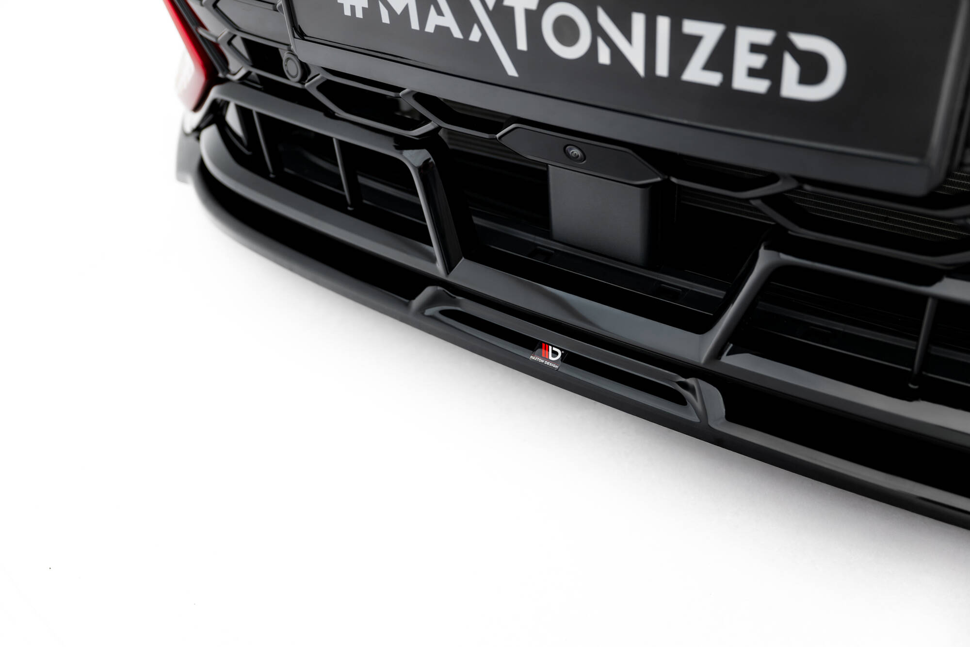 FRONT SPLITTER V.3 SUITABLE FOR VOLKSWAGEN GOLF GTI CLUBSPORT MK8 FACELIFT – MAXTON DESIGN - 4