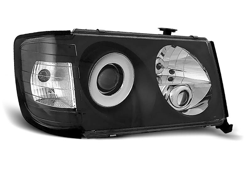 HEADLIGHTS MERCEDES W124 01.85-04.93 BLACK