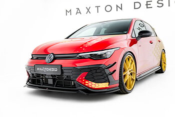 FRONTLÄPP V.4 TILL VOLKSWAGEN GOLF GTI CLUBSPORT MK8 FACELIFT – MAXTON DESIGN