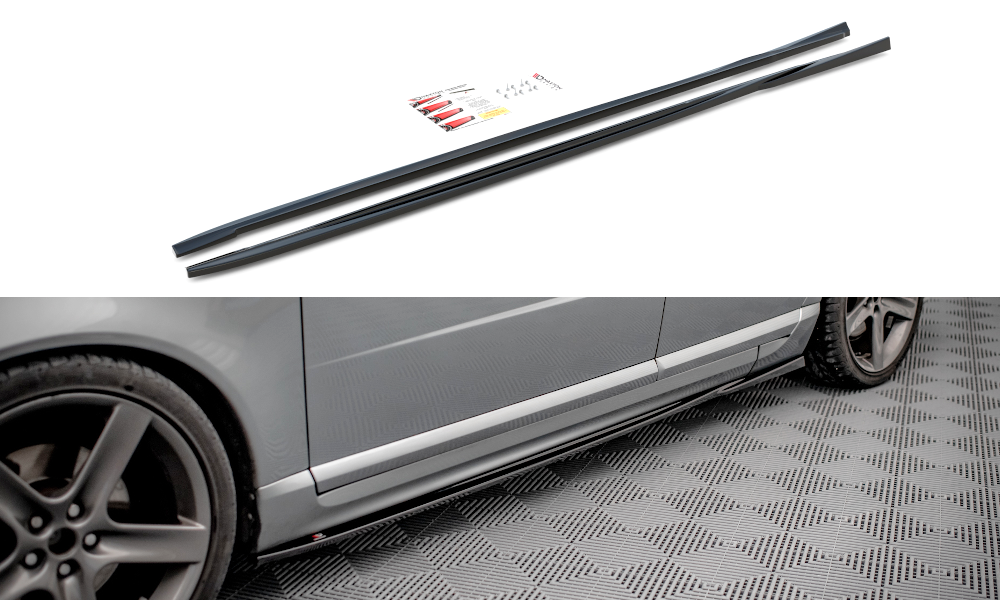 Side Skirts Diffusers Volvo V70 MK3 (2007-2013)