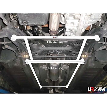 PEUGEOT 408 1.6T 10+ ULTRA-R 4-POINT FRONT LOWER H-BRACE