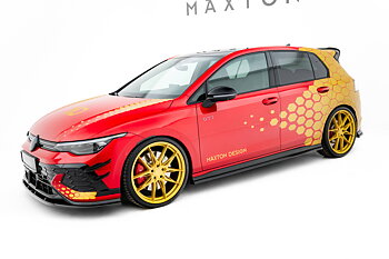 SIDOSPLITTERS V.2 TILL VOLKSWAGEN GOLF GTI CLUBSPORT MK8 FACELIFT – MAXTON DESIGN