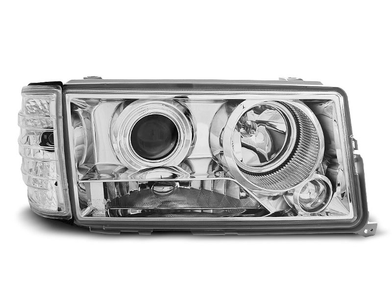 HEADLIGHTS MERCEDES W201/190 12.82-05.93 CHROME
