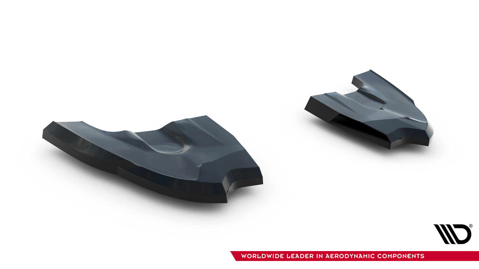 REAR SIDE SPLITTERS V.3 SUITABLE FOR VOLKSWAGEN GOLF GTI CLUBSPORT MK8 FACELIFT – MAXTON DESIGN - 2