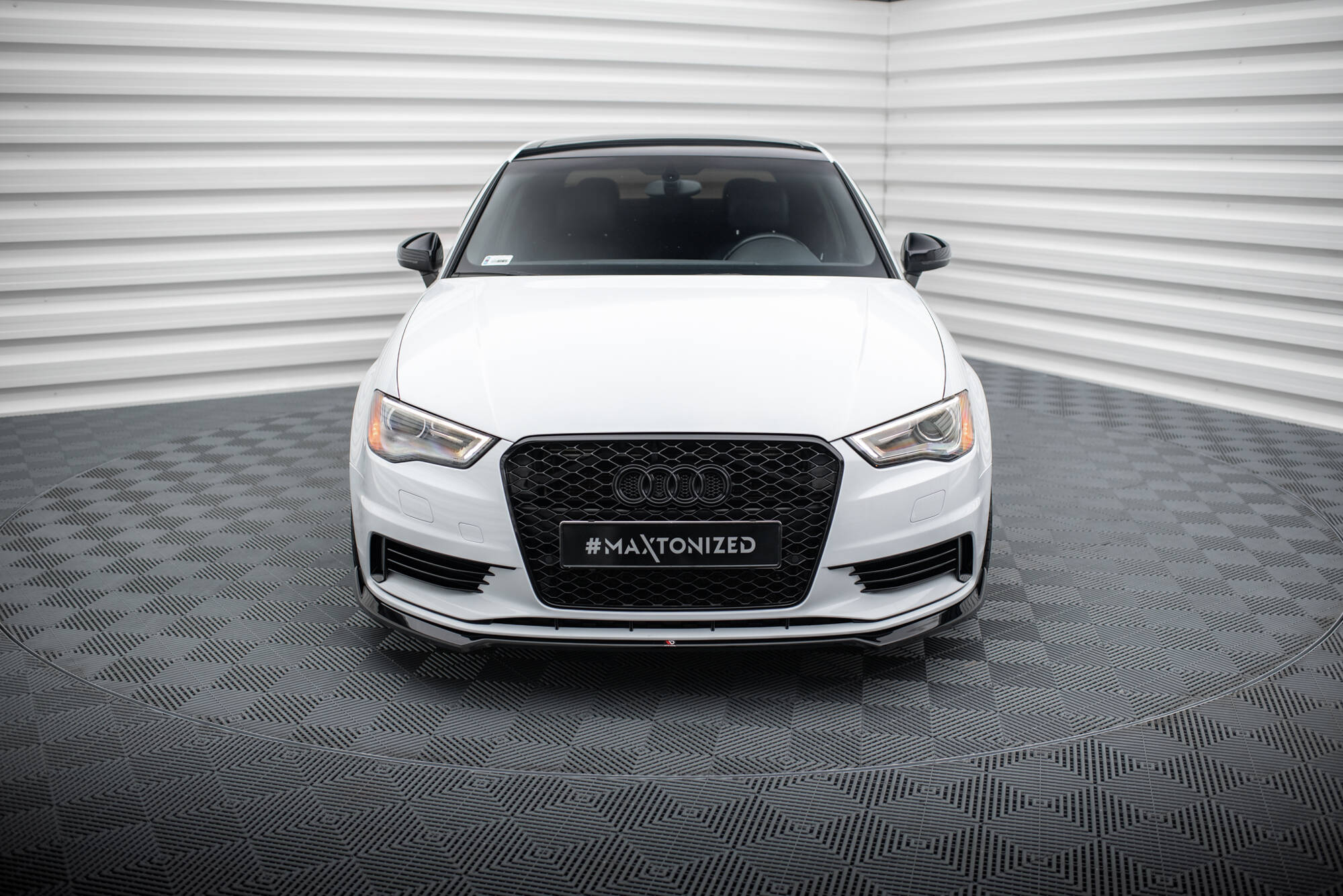Front Splitter V.2 Audi A3 Sedan 8V - 2