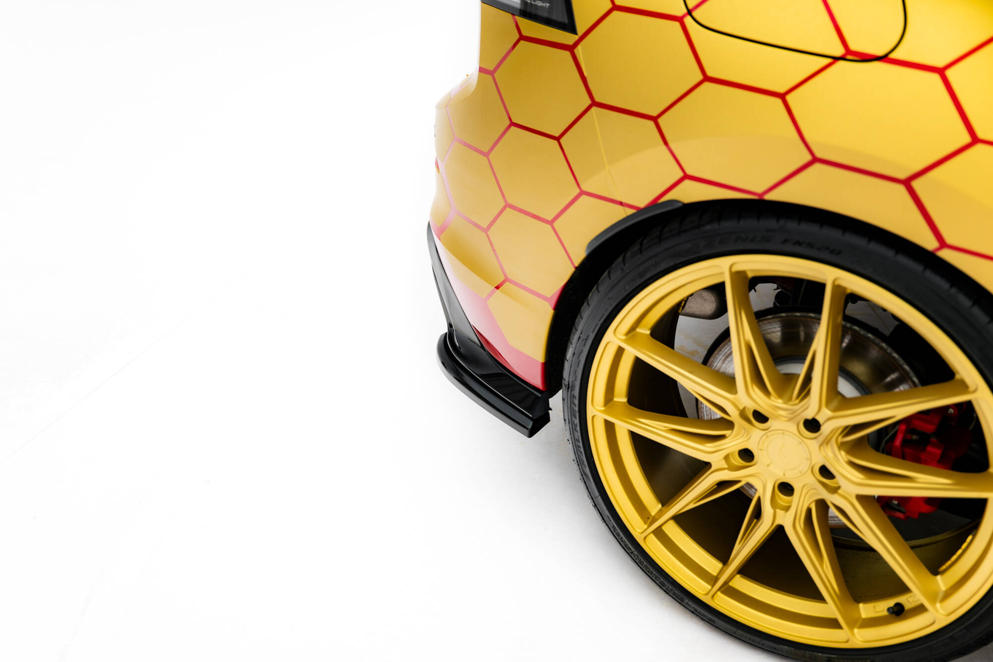 REAR SIDE SPLITTERS V.4 SUITABLE FOR VOLKSWAGEN GOLF GTI CLUBSPORT MK8 FACELIFT – MAXTON DESIGN - 5