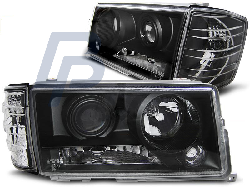 HEADLIGHTS MERCEDES W201/190 12.82-05.93 BLACK - 2