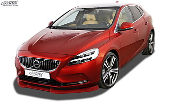 FRONT SPOILER VARIO-X VOLVO V40 2012+ FRONT LIP SPLITTER