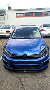 FRONT SPLITTER VW GOLF VI (FOR R400 BUMPER)