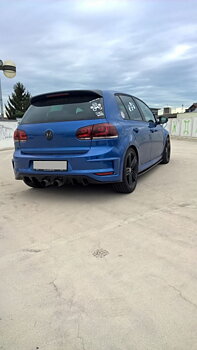 REAR BUMPER VW GOLF VI (R400 LOOK)