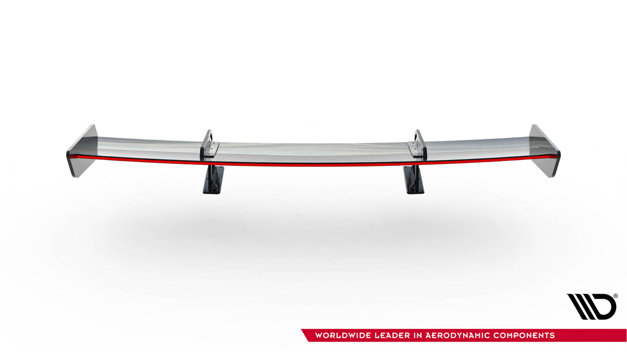 CARBON SPOILER WITH UPPER SWAN MOUNTING + LED SUITABLE FOR HONDA CIVIC SI MK10 – MAXTON DESIGN - 6