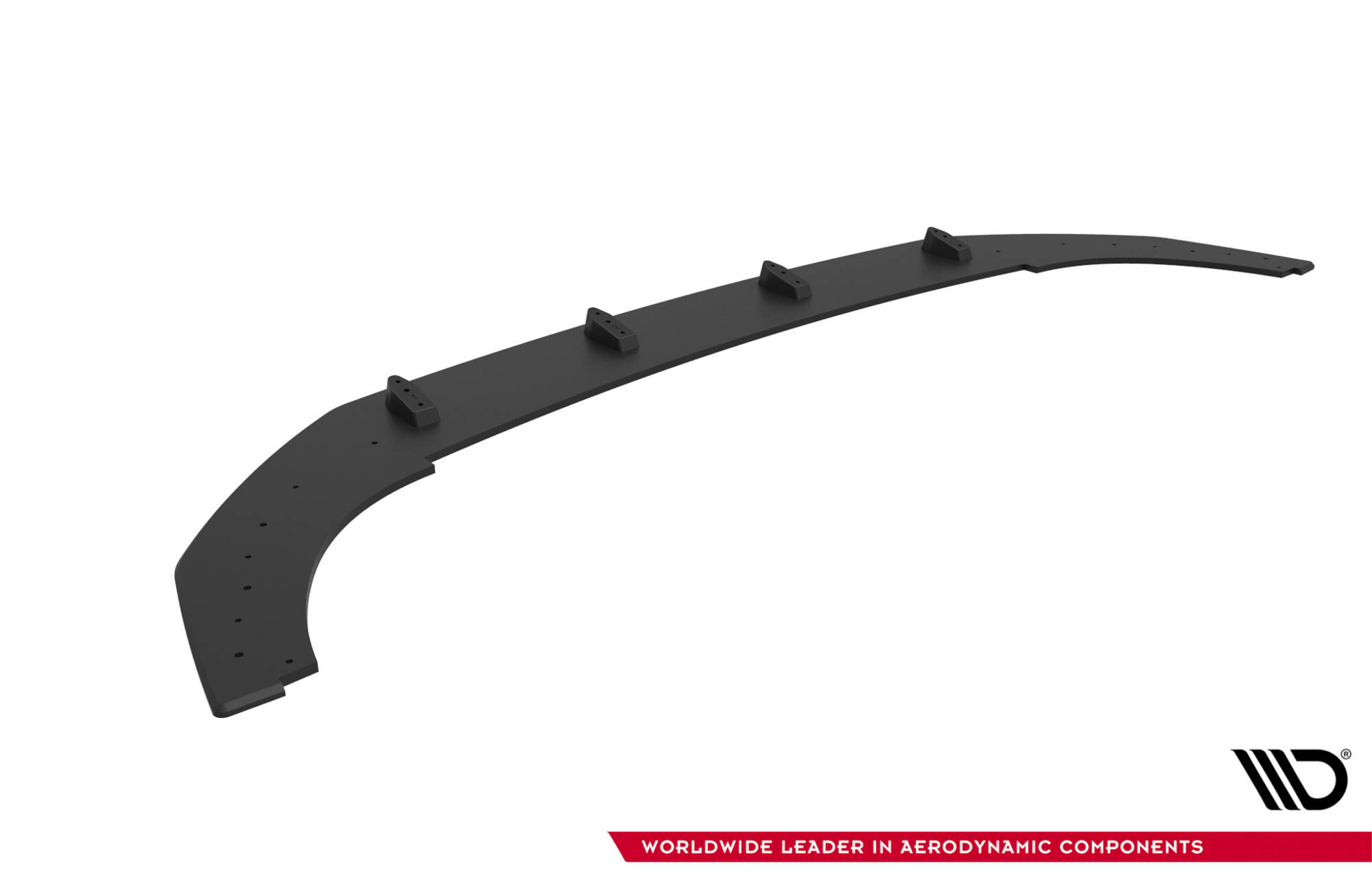 STREET PRO FRONT SPLITTER SUITABLE FOR VOLKSWAGEN GOLF GTI CLUBSPORT MK8 FACELIFT – MAXTON DESIGN - 3