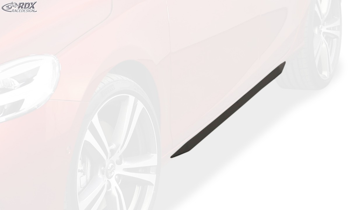SIDESKIRTS VOLVO V40 2012+ "SLIM - 4