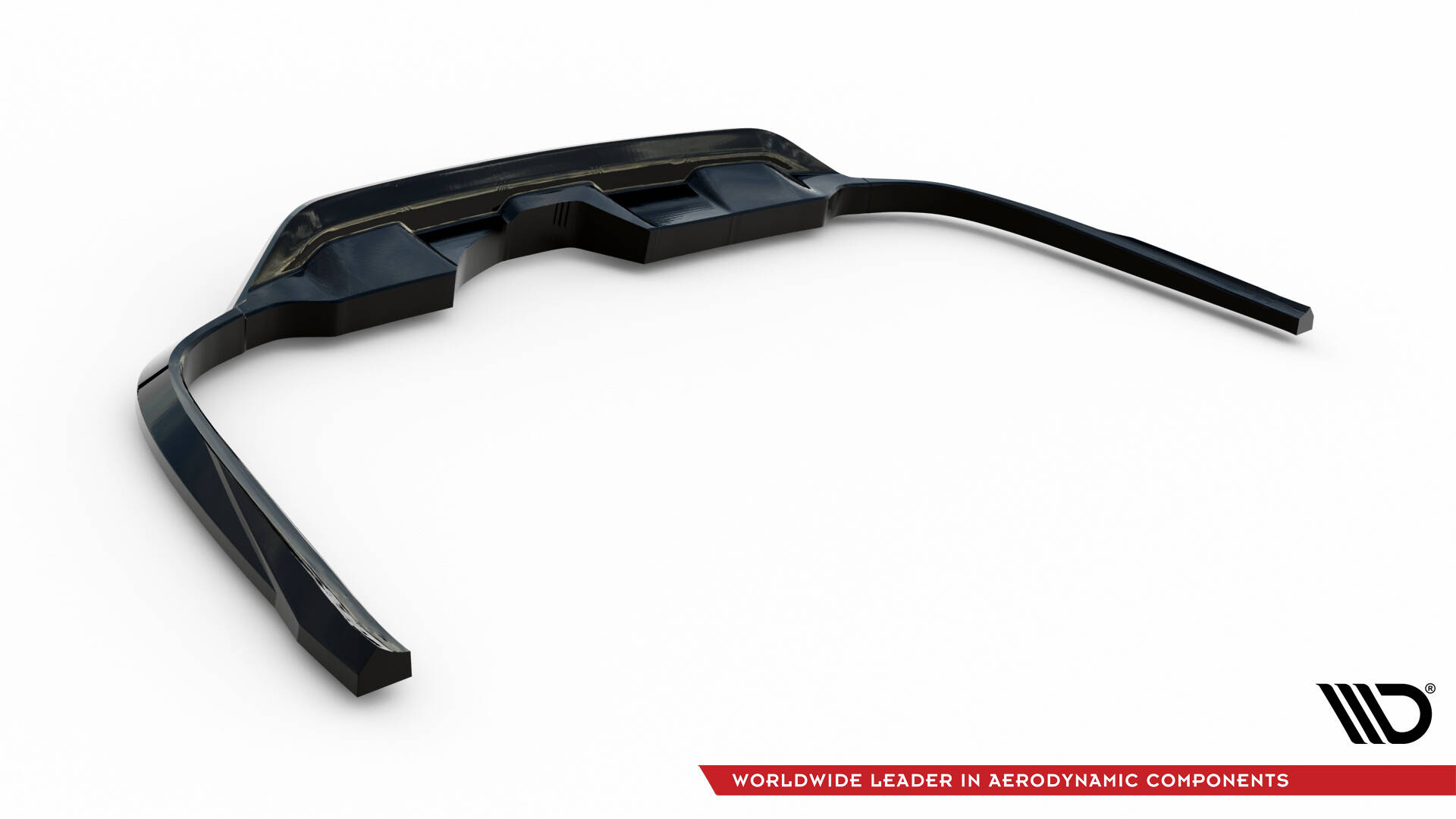 Central Rear Splitter (Vertical Bars) Audi A6 Allroad C8 - 9