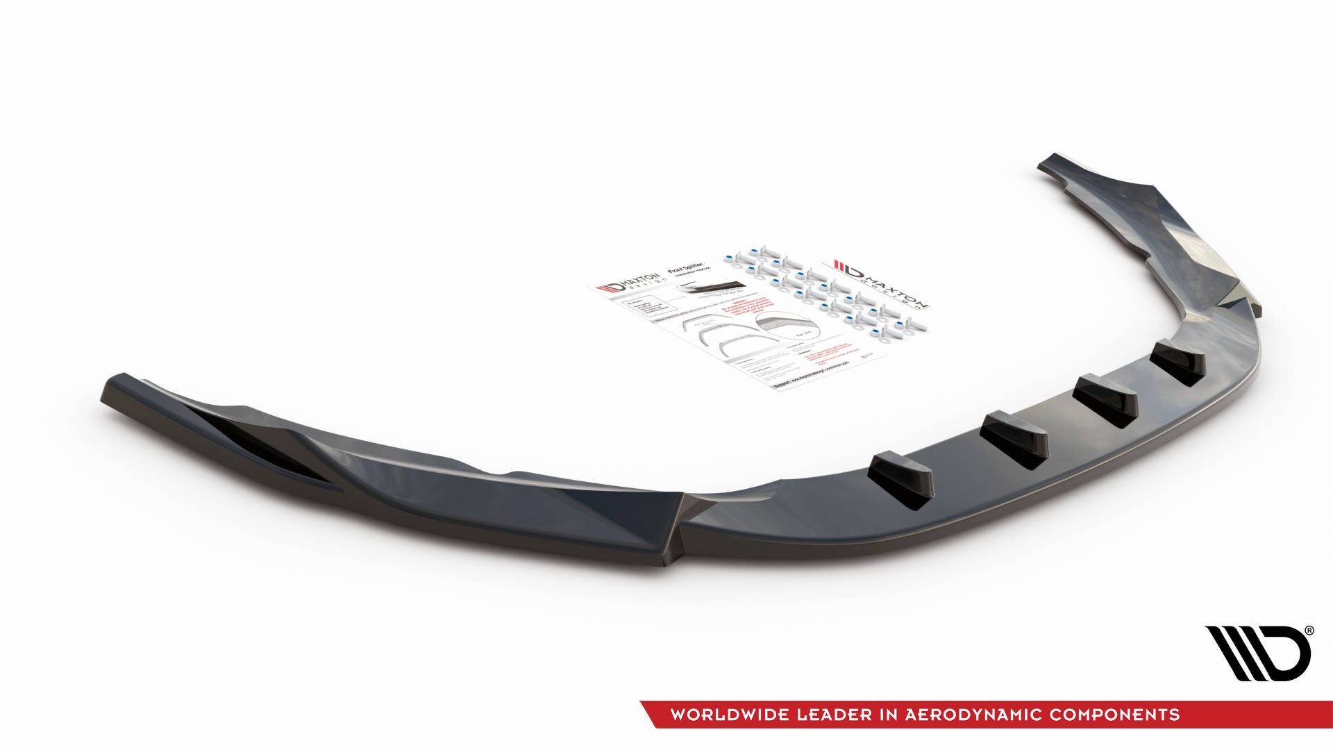 FRONT SPLITTER V.1 SUITABLE FOR VOLVO S60 R-DESIGN MK2 FACELIFT – MAXTON DESIGN - 4