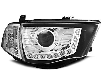 HEADLIGHTS MITSUBISHI L200 06-10 DAYLIGHT CHROME