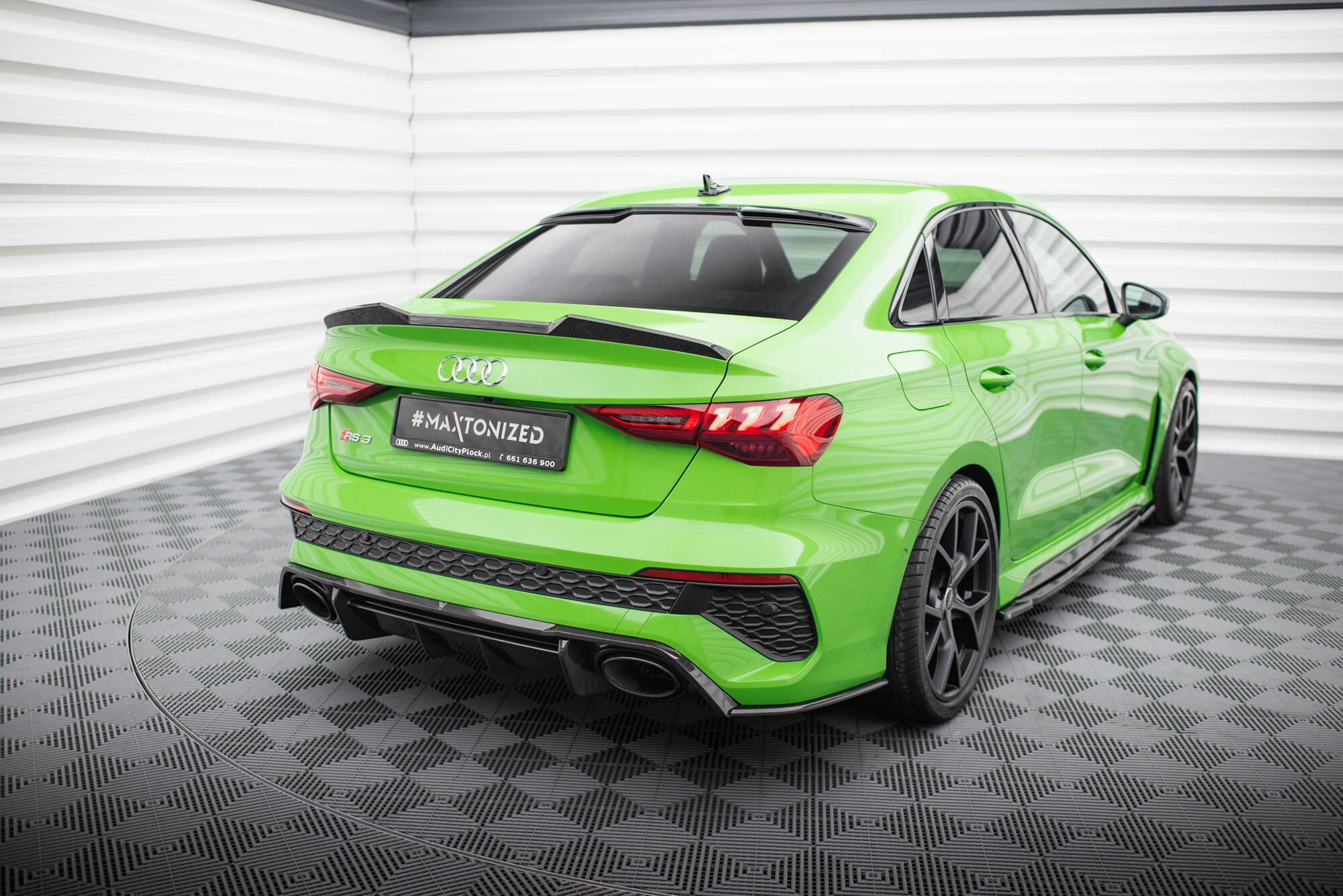 Carbon Fiber Tailgate Spoiler Audi RS3 Sedan 8Y - 2