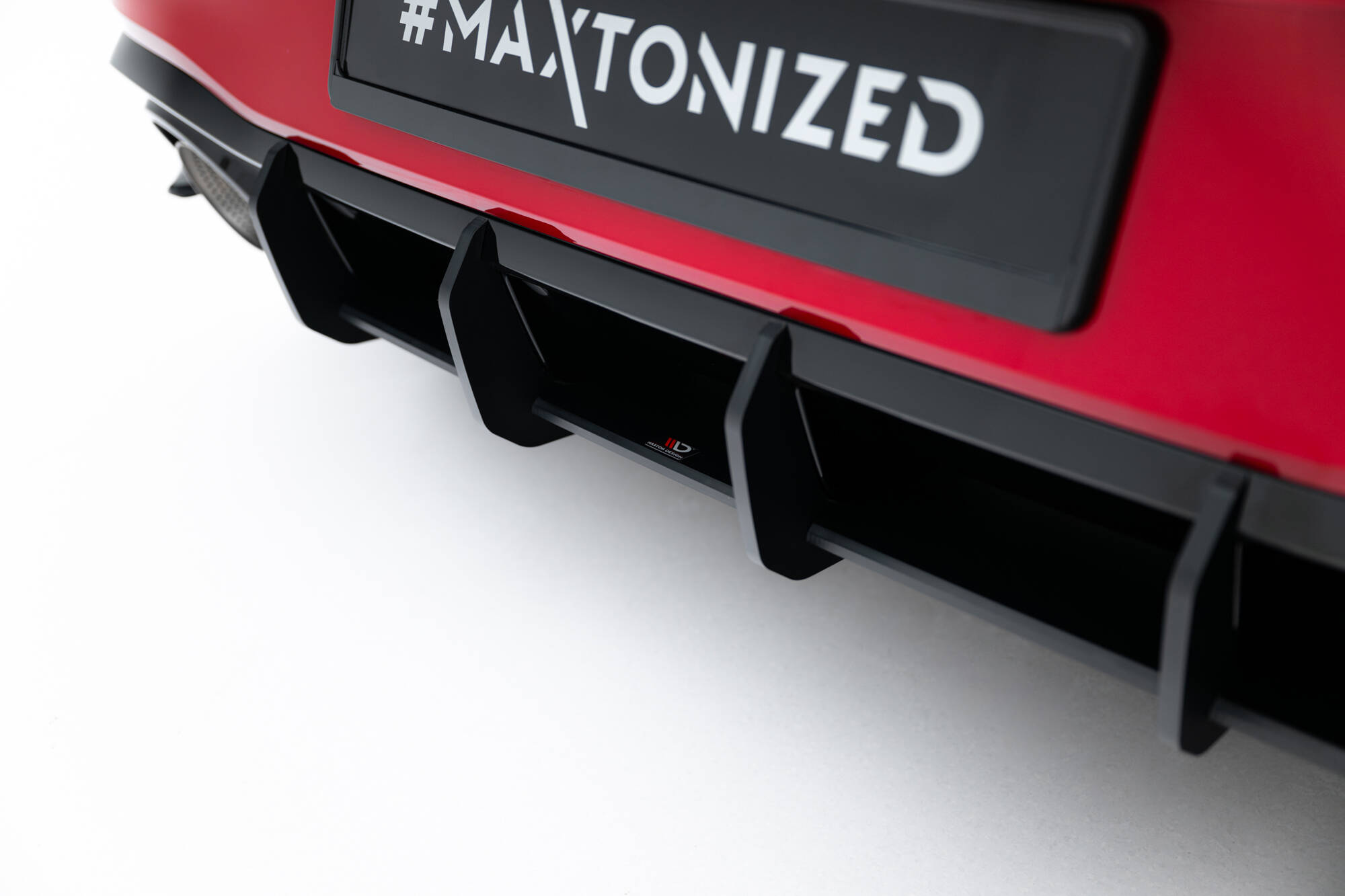 STREET PRO REAR DIFFUSER V.2 SUITABLE FOR VOLKSWAGEN GOLF GTI CLUBSPORT MK8 FACELIFT – MAXTON DESIGN
