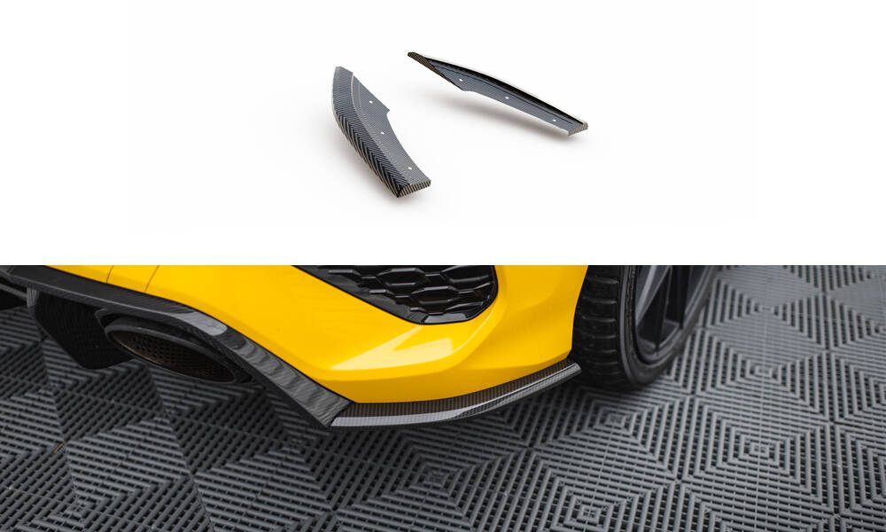 Carbon Fiber Rear Side Splitters Audi RS3 Sportback 8Y