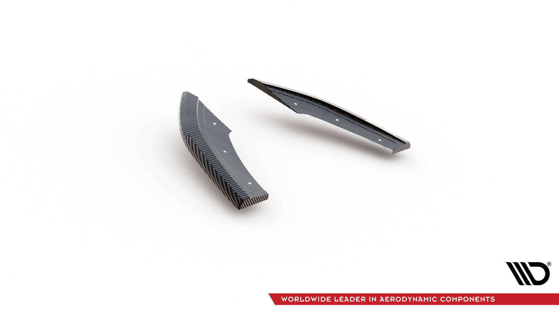 Carbon Fiber Rear Side Splitters Audi RS3 Sportback 8Y - 9