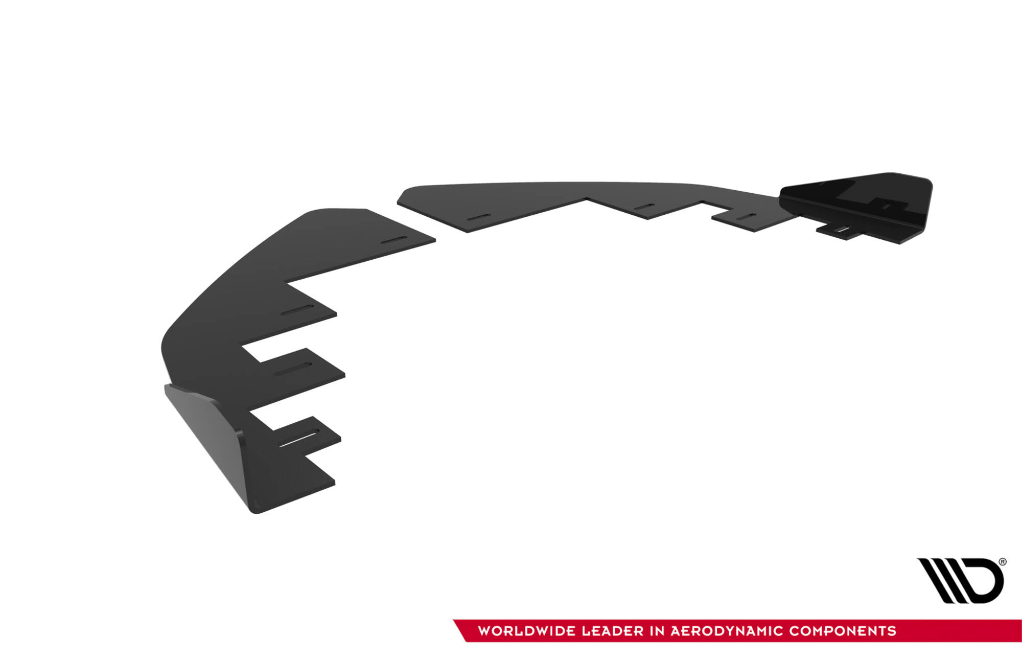 FRONT FLAPS FLAPS SUITABLE FOR VOLKSWAGEN GOLF GTI CLUBSPORT MK8 FACELIFT – MAXTON DESIGN - 6
