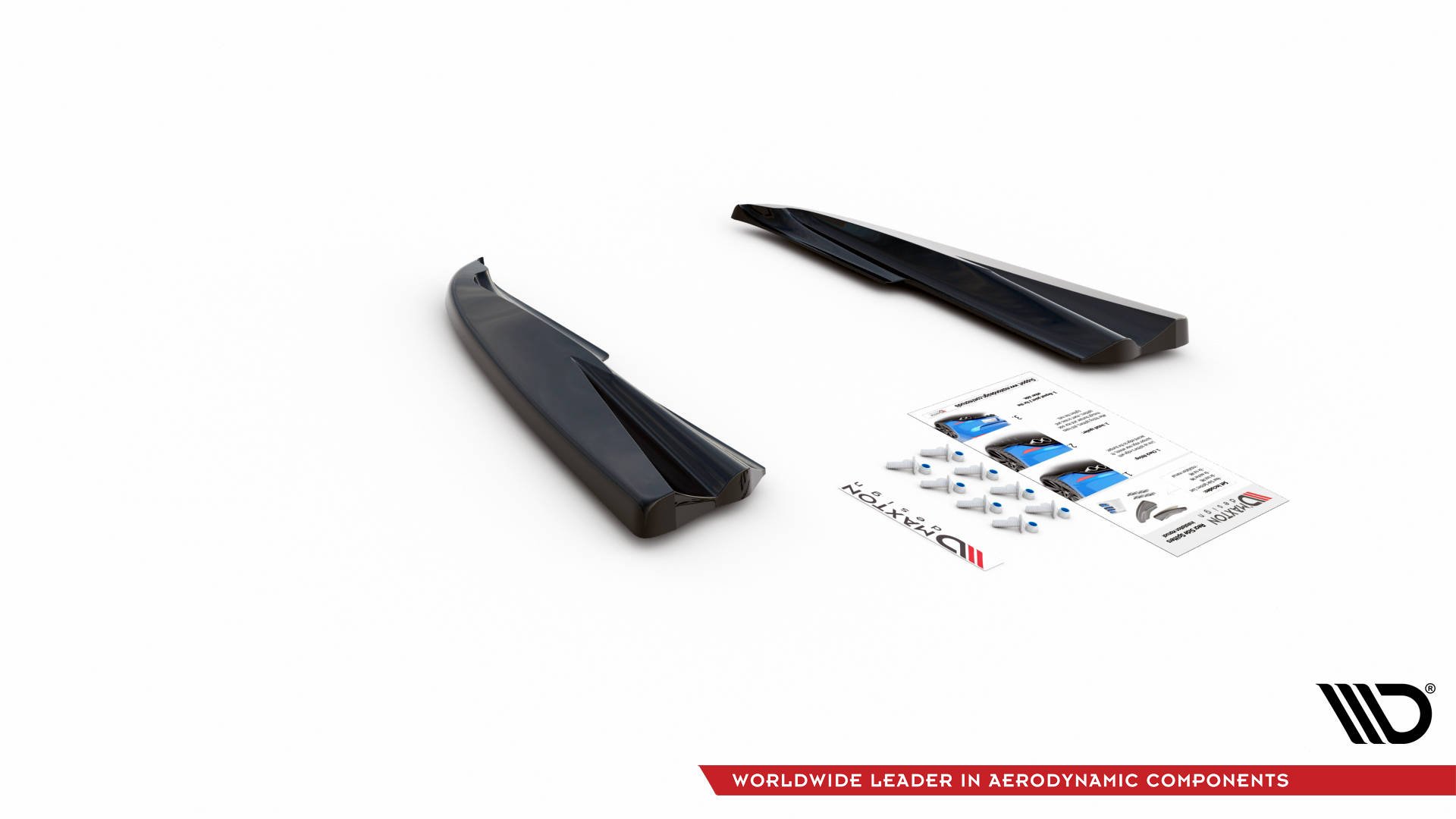 Rear Side Splitters Volvo S60 R-design MK2 (2014-2018) - 5