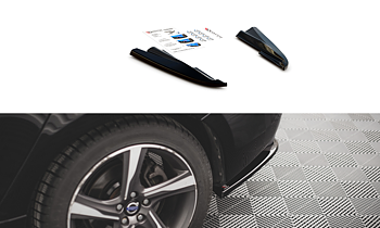 Rear Side Splitters Volvo S60 R-design MK2 (2014-2018)