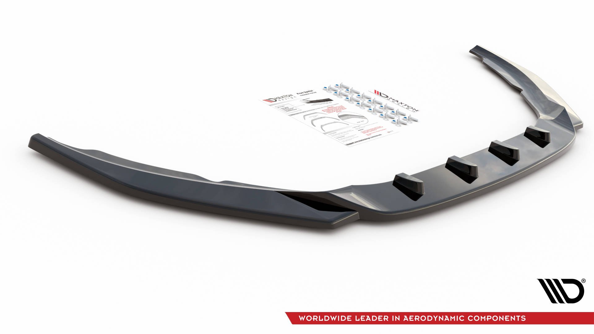 Front Splitter V2 Volvo S60 R-design MK2 (2014-2018) - 4