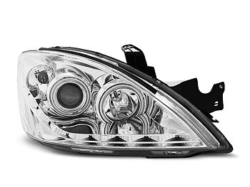 HEADLIGHTS MITSUBISHI LANCER 7 04-07 DAYLIGHT CHROME
