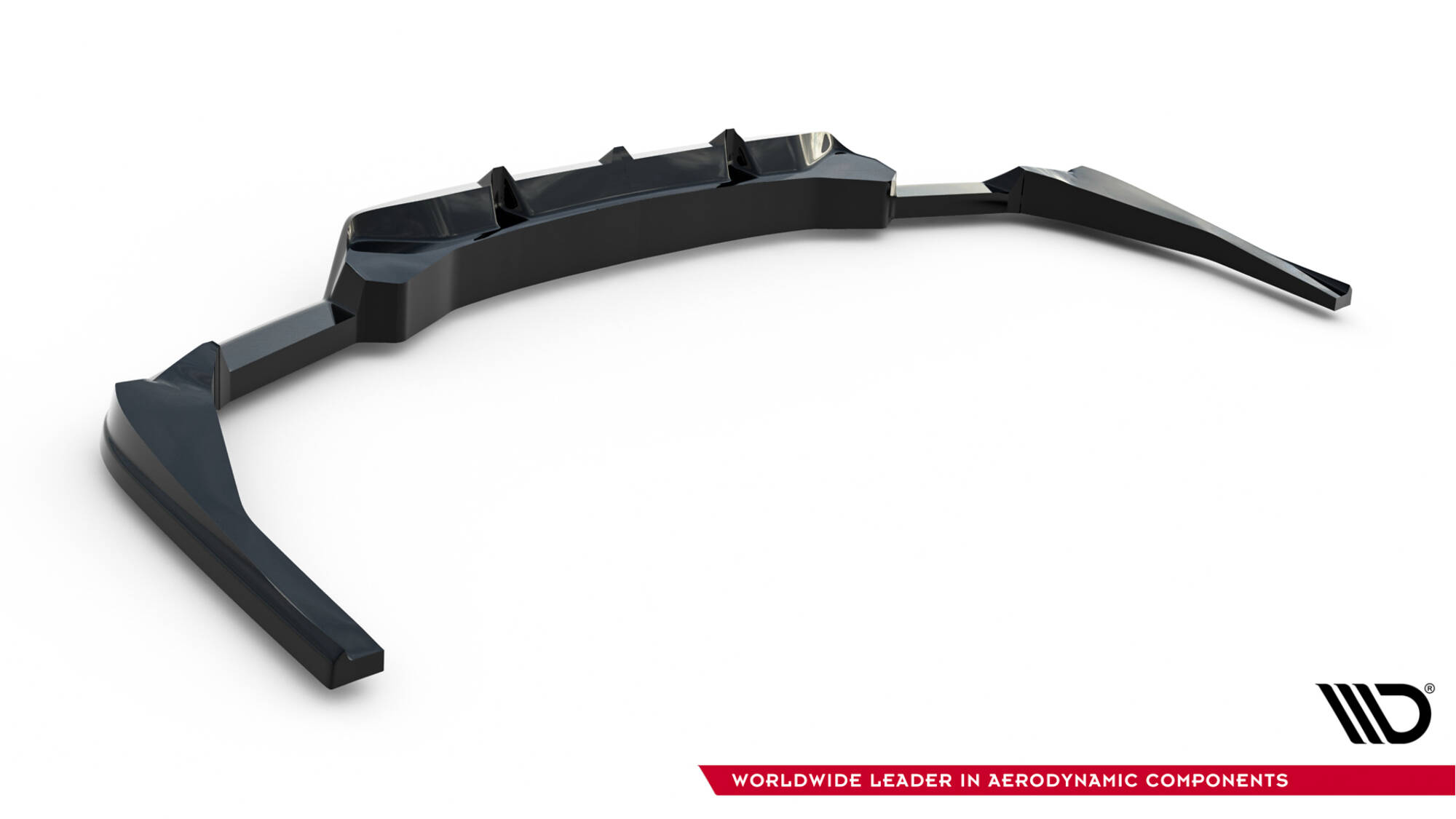 REAR SPLITTER (WITH VERTICAL BARS) V.2 SUITABLE FOR BMW X4 M-PACK G02 FACELIFT – MAXTON DESIGN - 6