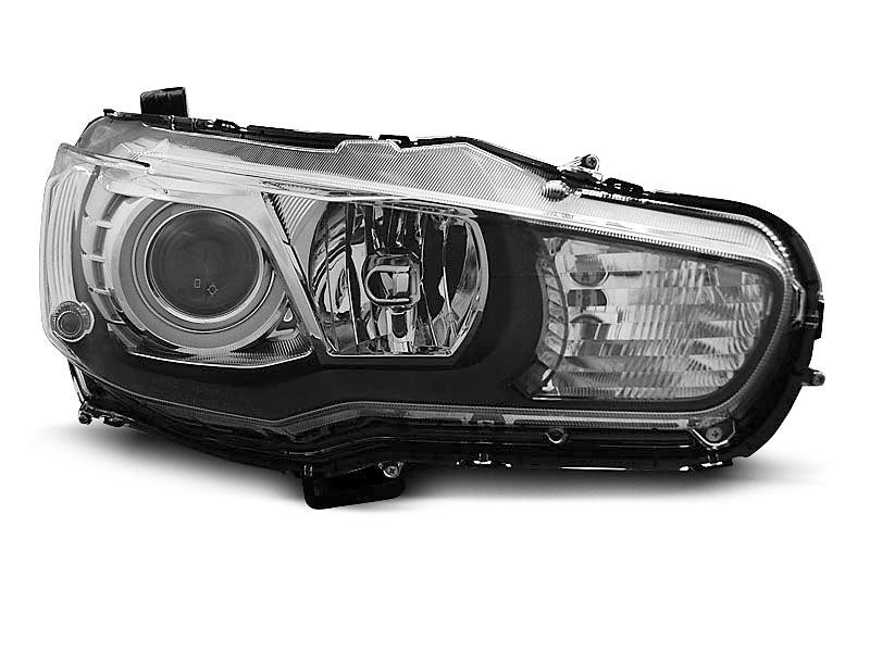 HEADLIGHTS MITSUBISHI LANCER 8 2008- XENON LOOK