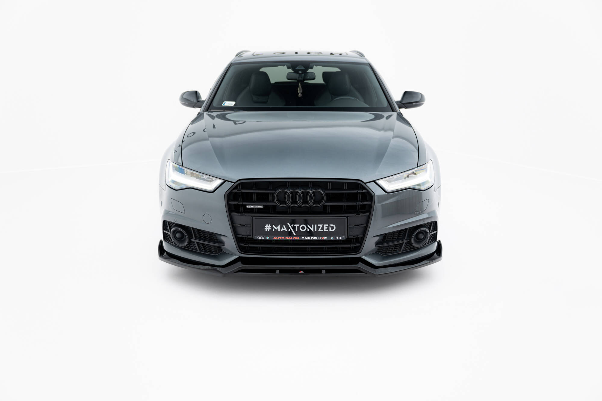 FRONT SPLITTER V.3 SUITABLE FOR AUDI A6 / A6 C7 S-LINE/ S6 C7 FACELIFT – MAXTON DESIGN