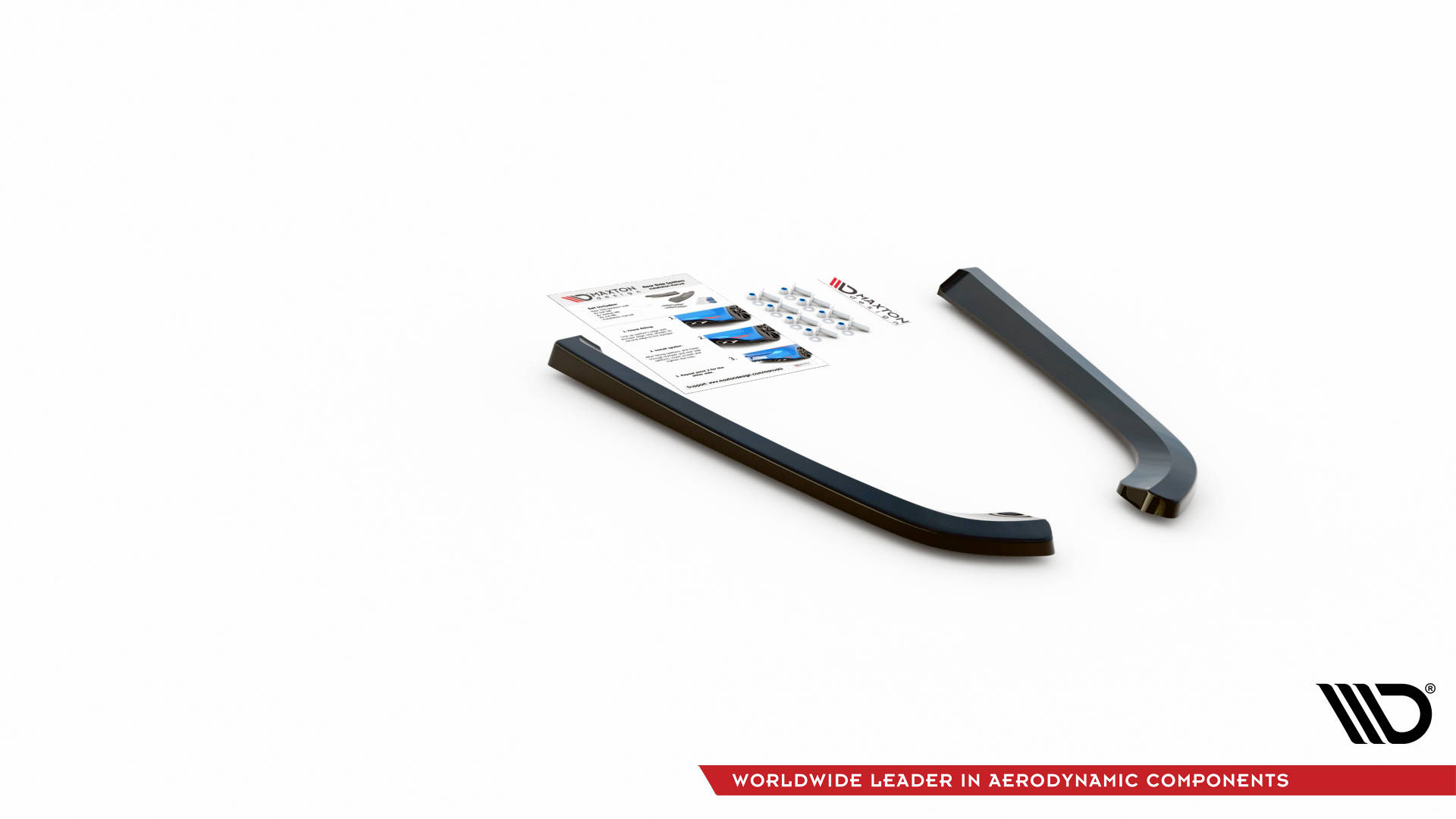 Rear Side Splitters Volvo V70 MK3 (2007-2013) - 5